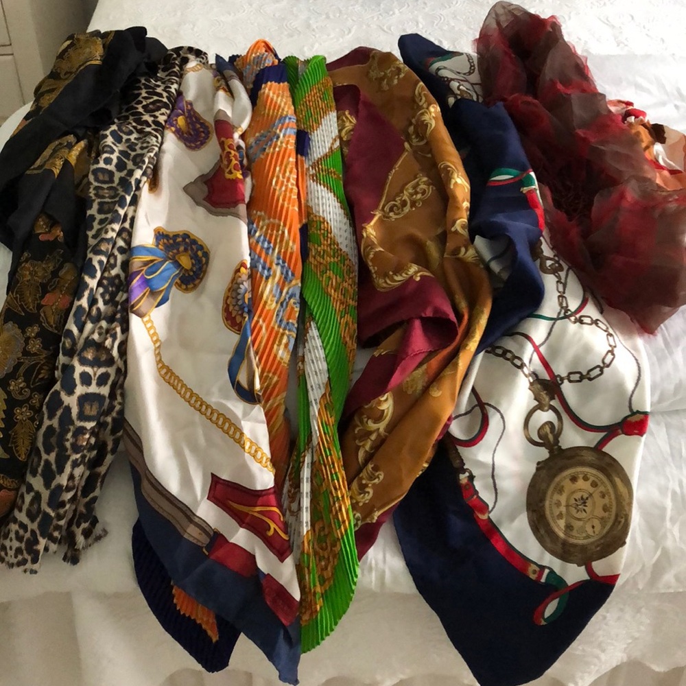 Beautiful Silk Scarf Collection.